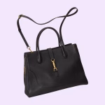 Jackie 1961 medium natural grain tote - Image 2