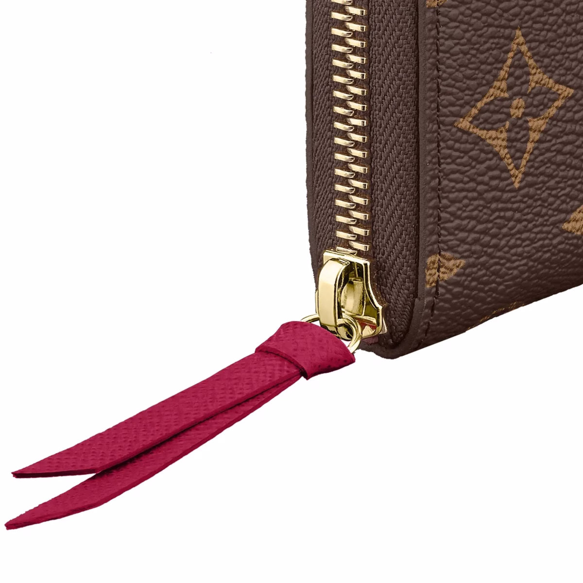 Monogram Canvas Clemence Wallet Fuchsia M60742 - Image 2