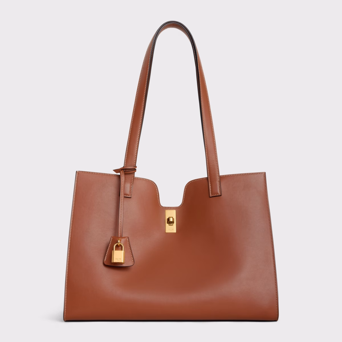 CABAS 16 IN SMOOTH CALFSKIN TAN - Image 5