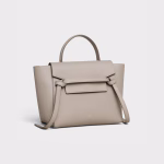 MICRO BELT BAG IN GRAINED CALFSKIN LIGHT TAUPE - Image 2