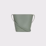 SMALL BUCKET CUIR TRIOMPHE IN SMOOTH CALFSKIN LAUREL - Image 3