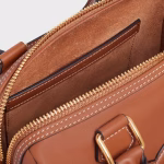 SMALL BOSTON CUIR TRIOMPHE IN SMOOTH CALFSKIN TAN - Image 4