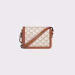 TEEN TRIOMPHE BAG IN TRIOMPHE CANVAS AND CALFSKIN WHITE - Image 3