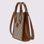 Mini tote bag with Interlocking G - Image 3