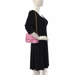 Caviar Quilted Mini Sweetheart Flap Lilas - Image 2