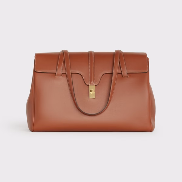 LARGE SOFT 16 BAG IN SMOOTH CALFSKIN TAN