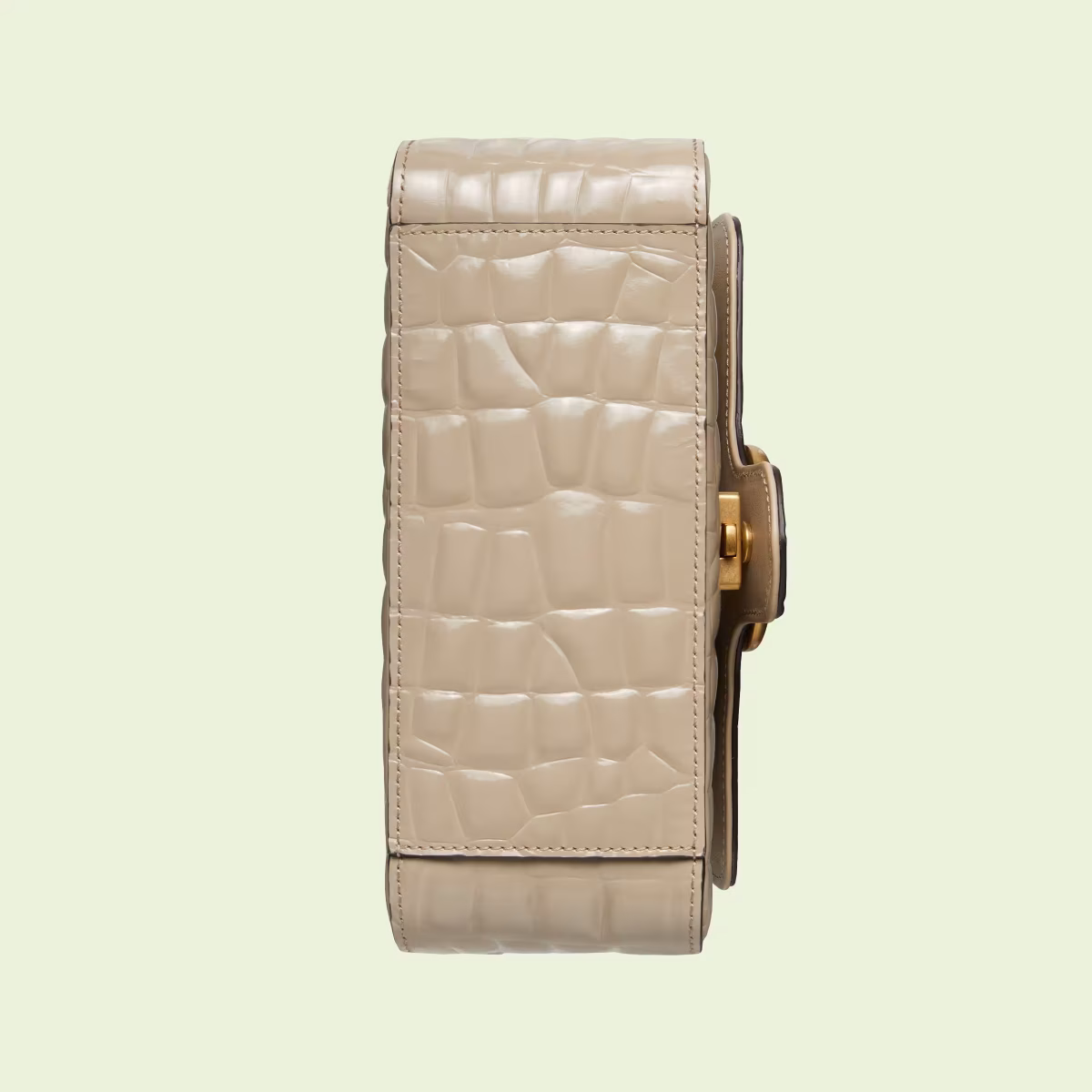 GG Marmont mini crocodile top handle bag - Image 3