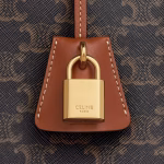 HORIZONTAL CABAS IN TRIOMPHE CANVAS AND CALFSKIN TAN - Image 4