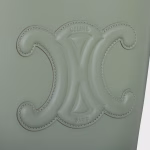 SMALL BUCKET CUIR TRIOMPHE IN SMOOTH CALFSKIN LAUREL - Image 4