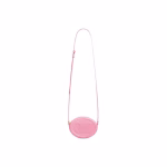 CROSSBODY OVAL PURSE CUIR TRIOMPHE IN SMOOTH CALFSKIN PINK - Image 4