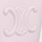 SMALL BUCKET CUIR TRIOMPHE IN SMOOTH CALFSKIN POUDR? - Image 4
