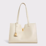 CABAS 16 IN SMOOTH CALFSKIN LIMESTONE - Image 5