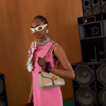 GG Marmont small crocodile shoulder bag - Image 9