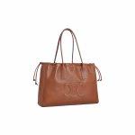 CABAS DRAWSTRING CUIR TRIOMPHE IN SMOOTH CALFSKIN - Image 2