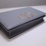 Dior 30 Montaigne 2 In 1 Belt Bag In Grey Calfskin - Image 6