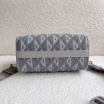 Dior Lingot Messenger Bag In Gray CD Diamond Canvas - Image 10