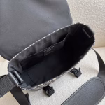 Dior Explorer Messenger Bag In Black Dior Oblique Jacquard - Image 7