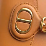 Dior Small Bobby Bag In Camel Calfskin - Image 9