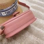 Dior Small Bobby Bag In Dark Nude Calfskin - Image 7