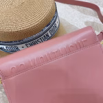 Dior Small Bobby Bag In Dark Nude Calfskin - Image 8