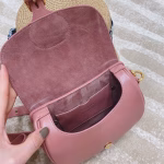 Dior Small Bobby Bag In Dark Nude Calfskin - Image 5