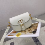 Dior Small Bobby Bag In White Calfskin - Image 6