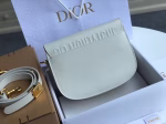 Dior Medium Bobby Bag In White Calfskin - Image 8