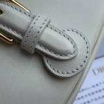 Dior Medium Bobby Bag In White Calfskin - Image 2