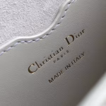 Dior Medium Bobby Bag In White Calfskin - Image 4