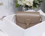 Dior Medium Bobby Bag In Warm Taupe Calfskin - Image 6