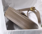 Dior Medium Bobby Bag In Warm Taupe Calfskin - Image 9