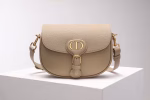 Dior Medium Bobby Bag In Beige Grained Calfskin - Image 9