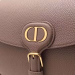 Dior Medium Bobby Bag In Warm Taupe Grained Calfskin - Image 4