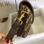 Dior Medium Bobby Bag In Brown Dior Oblique Canvas - Image 6