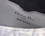 Dior Medium Bobby Bag In Grey Dior Oblique Canvas - Image 4
