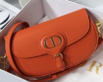 Dior Bobby East-West Bag In Orange Box Calfskin - Image 5