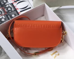 Dior Bobby East-West Bag In Orange Box Calfskin - Image 9