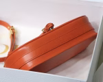 Dior Bobby East-West Bag In Orange Box Calfskin - Image 7