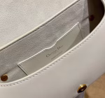 Dior Bobby East-West Bag In White Box Calfskin - Image 5