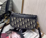 Dior Bobby East-West Bag In Blue Dior Oblique Canvas - Image 4