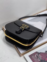 Dior Bobby Frame Bag In Black Box Calfskin - Image 2