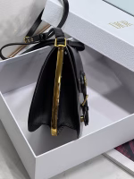 Dior Bobby Frame Bag In Black Box Calfskin - Image 3