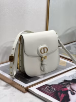Dior Bobby Frame Bag In White Box Calfskin - Image 6