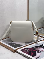Dior Bobby Frame Bag In White Box Calfskin - Image 7