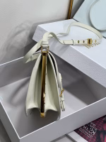Dior Bobby Frame Bag In White Box Calfskin - Image 4