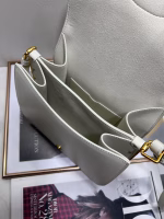 Dior Bobby Frame Bag In White Box Calfskin - Image 5