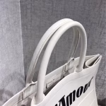 Dior Book Tote Bag In White Surrealism Printed Calfskin - Image 6