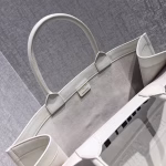 Dior Book Tote Bag In White Surrealism Printed Calfskin - Image 7