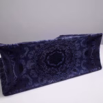 Dior Book Tote Bag In Blue KaleiDiorscopic Canvas - Image 4