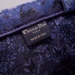 Dior Book Tote Bag In Blue KaleiDiorscopic Canvas - Image 2